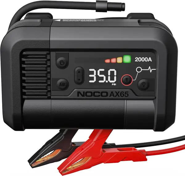 Boost+Air AX65: 2000A Starthilfe-Powerbank mit 100 PSI
