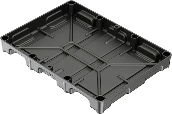 BT24S Hochleistungs-Batterieablage – Gruppe 24, Schwarz